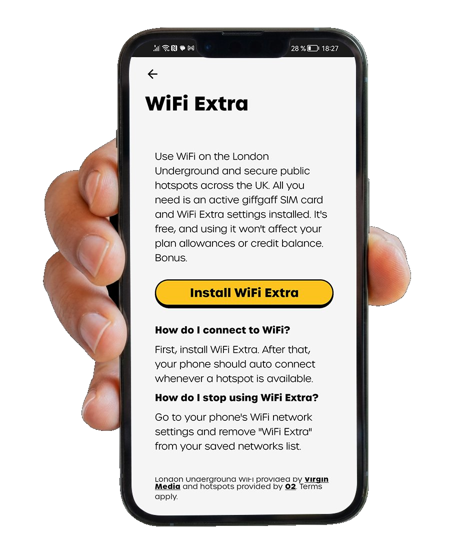 giffgaff app screenshot 6